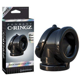 Fantasy C-Ringz Rock Hard – Durable Cock and Ball Rings Black COCK RINGS Sling